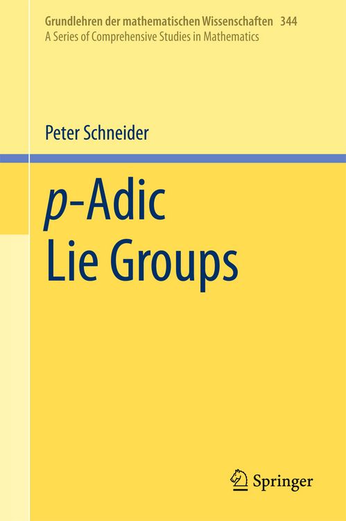 Produktbild: p-Adic Lie Groups