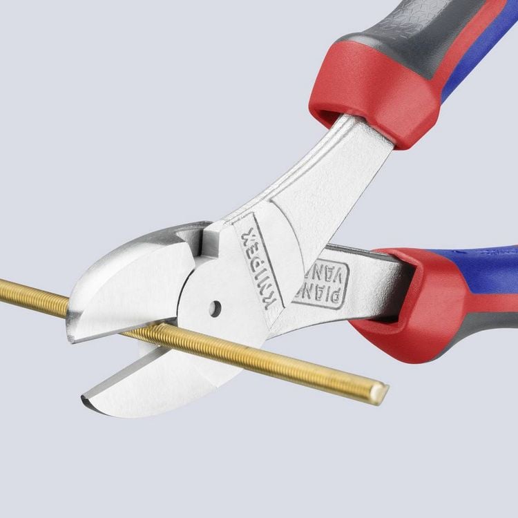 Produktbild: Knipex 74 05 180 Werkstatt Kraft-Seitenschneider mit Facette 180mm