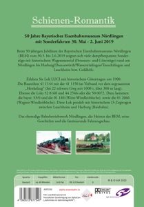 Produktbild: 50 Jahre Bayerisches Eisenbahn Museum N&ouml;rdlingen