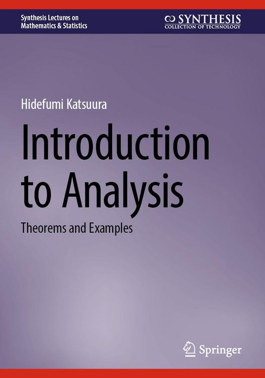 Produktbild: Introduction to Analysis