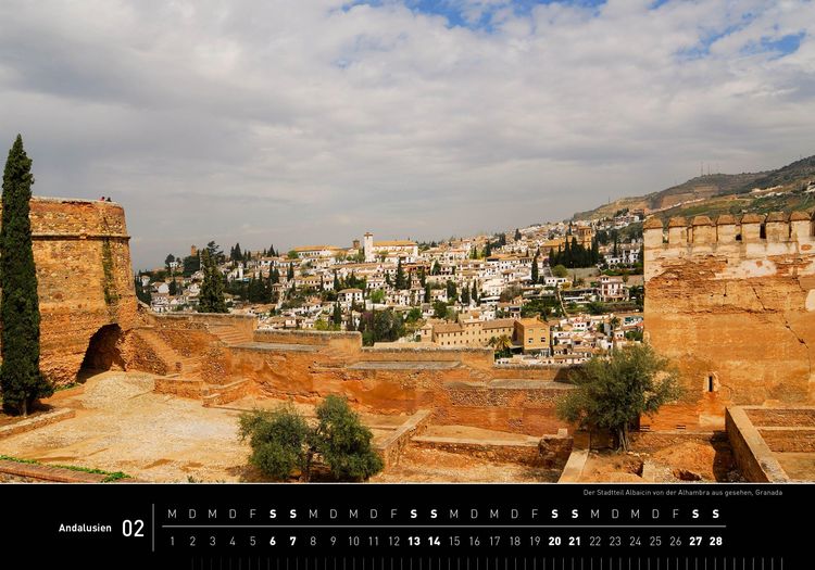 Produktbild: Andalusien Premiumkalender 2027
