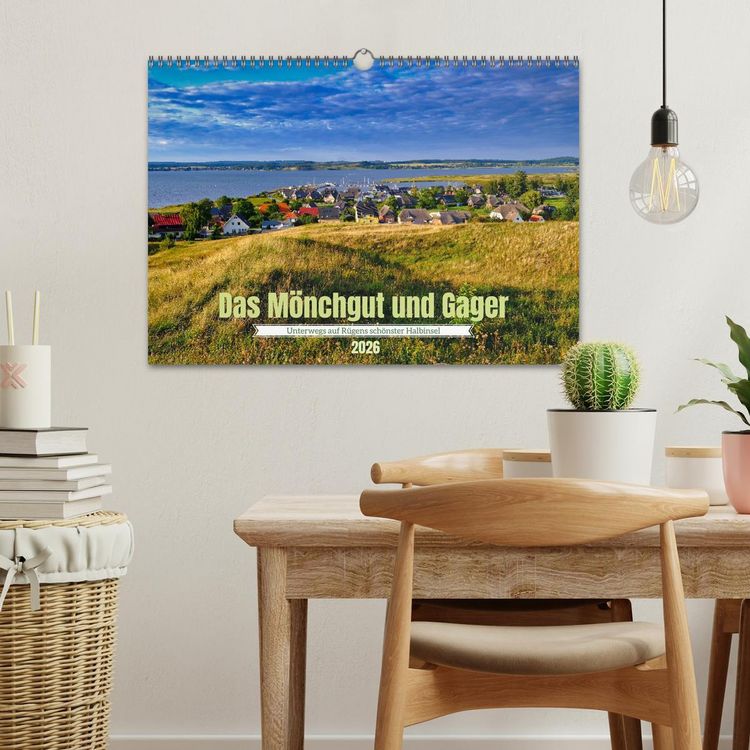 Produktbild: Das M&ouml;nchgut und Gager (Wandkalender 2026 DIN A3 quer), CALVENDO Monatskalender