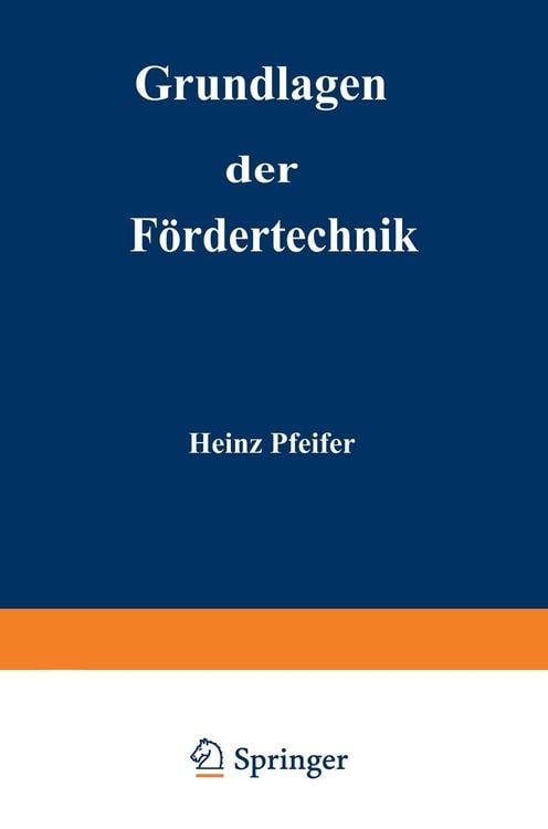 Produktbild: Grundlagen der Fördertechnik