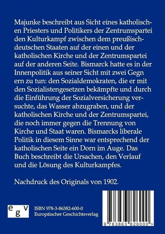 Produktbild: Geschichte des "Kulturkampfes"