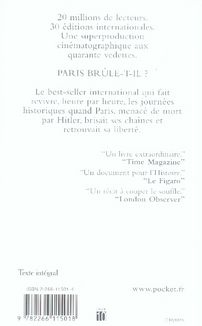 Produktbild: Paris br&ucirc;le-t-il