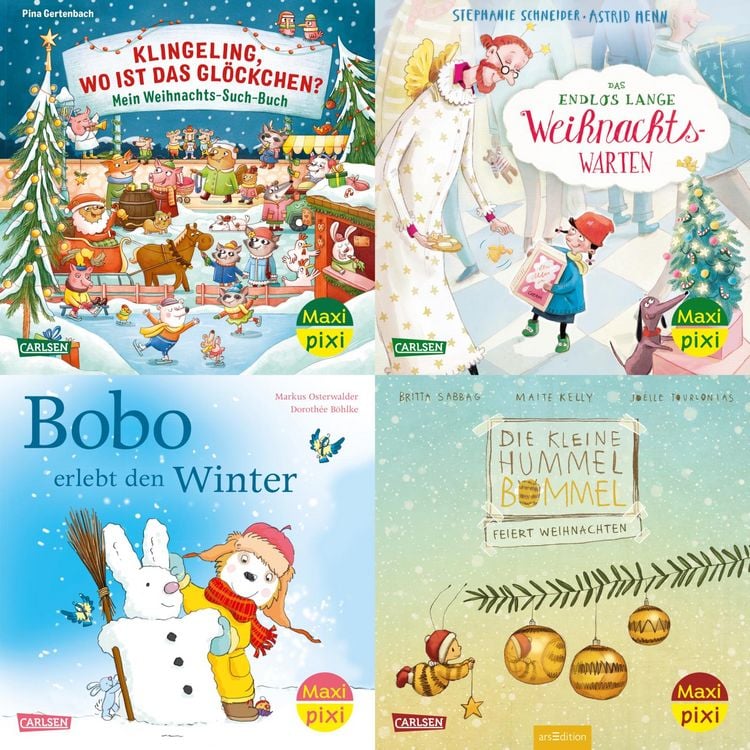 Produktbild: Maxi-Pixi-4er-Set 113: Bald ist Weihnachten (4x1 Exemplar)