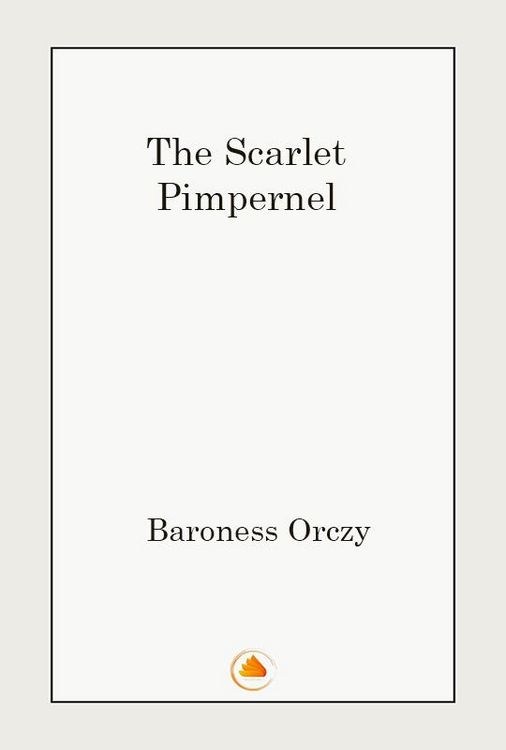 Produktbild: The Scarlet Pimpernel
