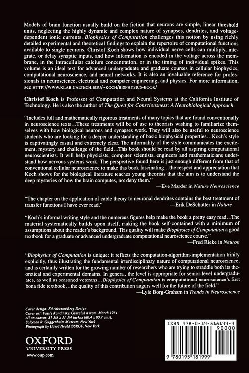 Produktbild: Biophysics of Computation