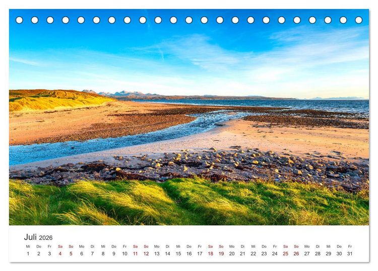 Produktbild: Insel Skye - Atemberaubende Naturkulisse (Tischkalender 2026 DIN A5 quer), CALVENDO Monatskalender