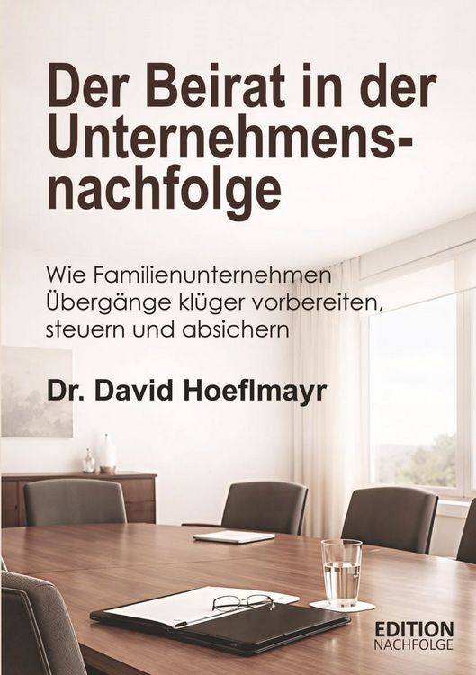 Produktbild: Der Beirat in der Unternehmensnachfolge