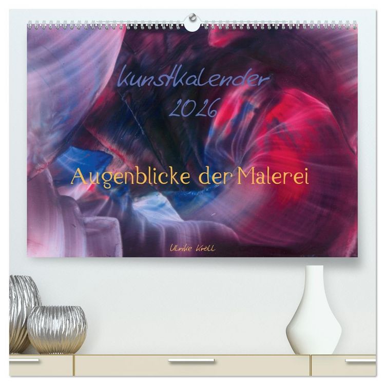 Produktbild: Kunstkalender 2026 - Augenblicke der Malerei (hochwertiger Premium Wandkalender 2026 DIN A2 quer), Kunstdruck in Hochglanz