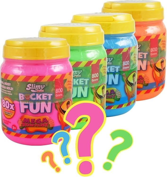 Produktbild: Slimy Bucket - 800 g - Mega 4fach farbl. sort.