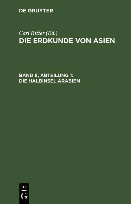 Produktbild: Die Halbinsel Arabien
