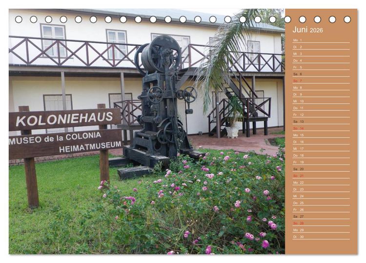 Produktbild: Bilder aus dem Chaco in Paraguay (Tischkalender 2026 DIN A5 quer), CALVENDO Monatskalender