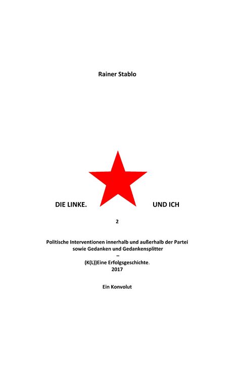 Produktbild: Die Linke. Und ich 2