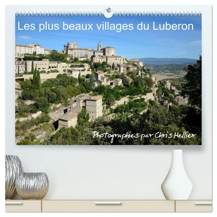 Produktbild: Les plus beaux villages du Luberon (Calendrier mural 2026 DIN A2 vertical) calendrier de bureau