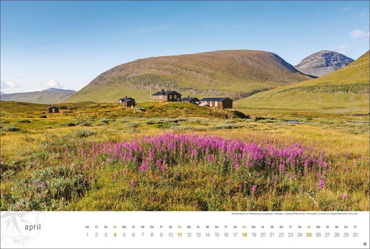 Produktbild: Skandinavien Globetrotter Kalender 2027 - Von stillen W&auml;ldern, Seen und Fjorden