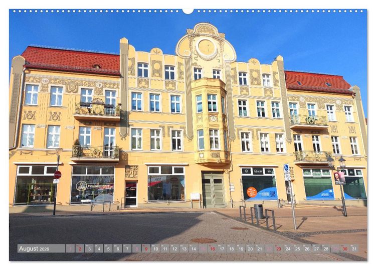 Produktbild: Brandenburg - Luckenwalde - Ein Stadtspaziergang (hochwertiger Premium Wandkalender 2026 DIN A2 quer), Kunstdruck in Hochglanz