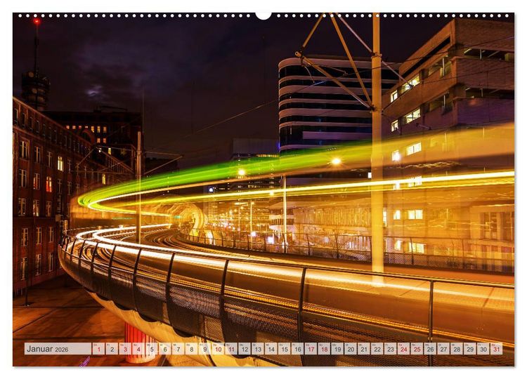 Produktbild: U-Bahn - Szenen an U-Bahnstationen in Europa und New York (hochwertiger Premium Wandkalender 2026 DIN A2 quer), Kunstdruck in Hochglanz