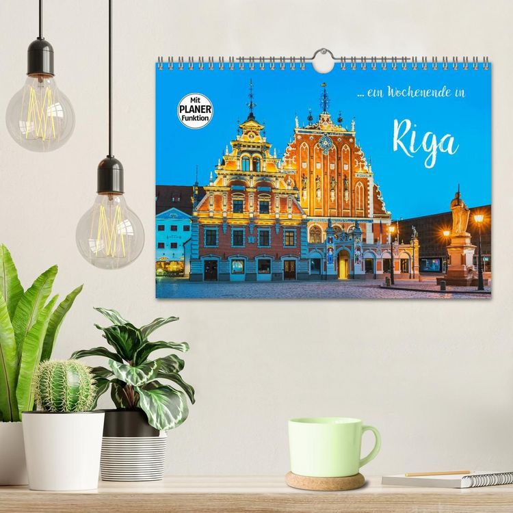 Produktbild: Ein Wochenende in Riga (Wandkalender 2027 DIN A4 quer), CALVENDO Monatskalender