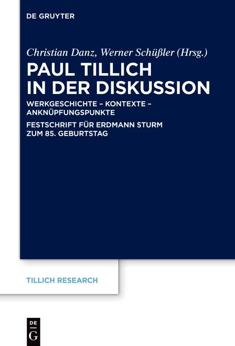 Produktbild: Paul Tillich in der Diskussion