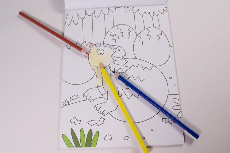 Produktbild: Meine Dino-Welt - Malblock