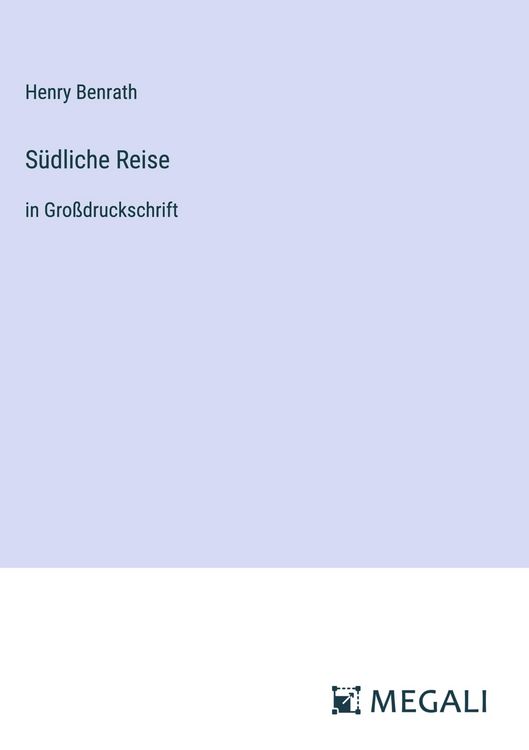 Produktbild: S&uuml;dliche Reise