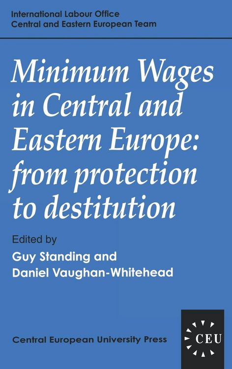 Produktbild: Minimum Wages in Central and Eastern Europe