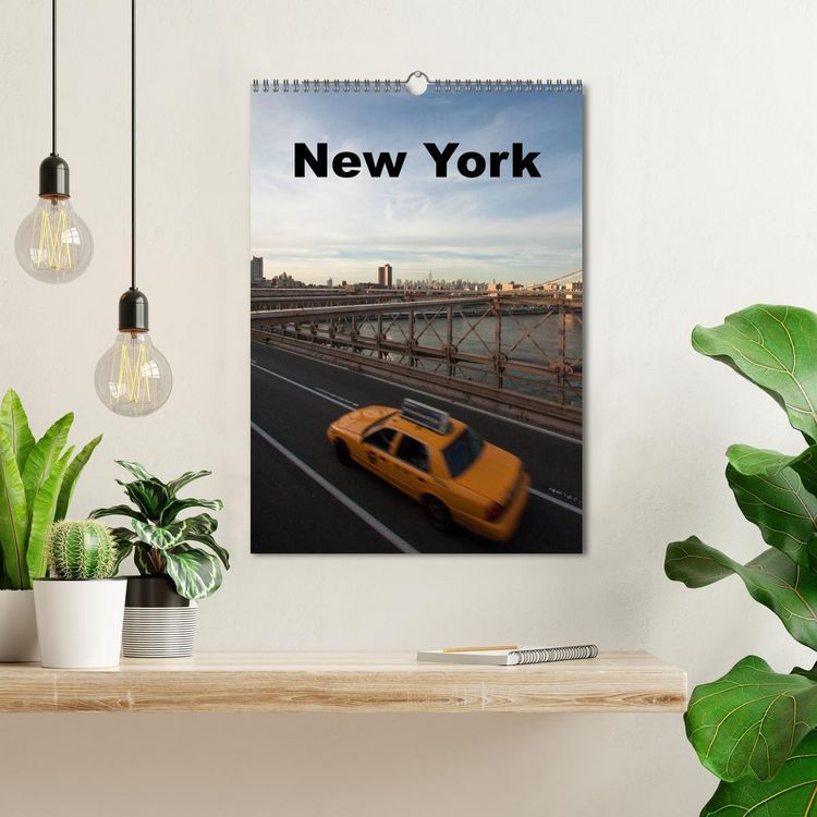 Produktbild: New York (Wandkalender 2026 DIN A3 hoch), CALVENDO Monatskalender