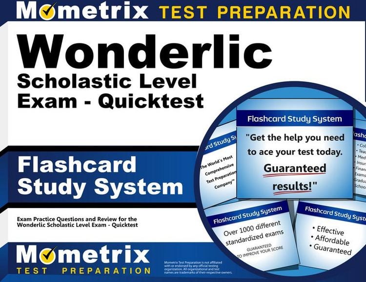 Produktbild: Flashcard Study System for the Wonderlic Scholastic Level Exam - Quicktest