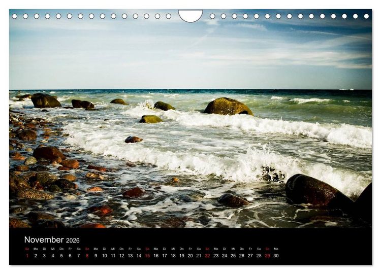 Produktbild: Sehnsucht nach Meer (Wandkalender 2026 DIN A4 quer), CALVENDO Monatskalender