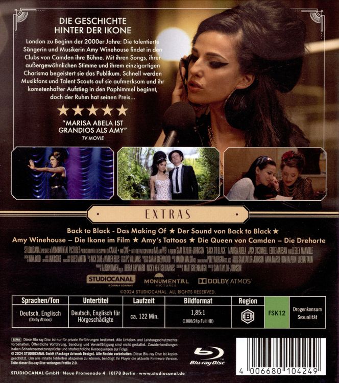 Produktbild: Back to Black