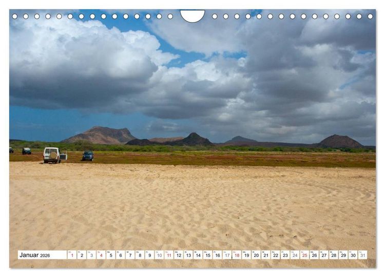 Produktbild: Boa Vista - Kapverden. Die Gem&uuml;tliche (Wandkalender 2026 DIN A4 quer), CALVENDO Monatskalender