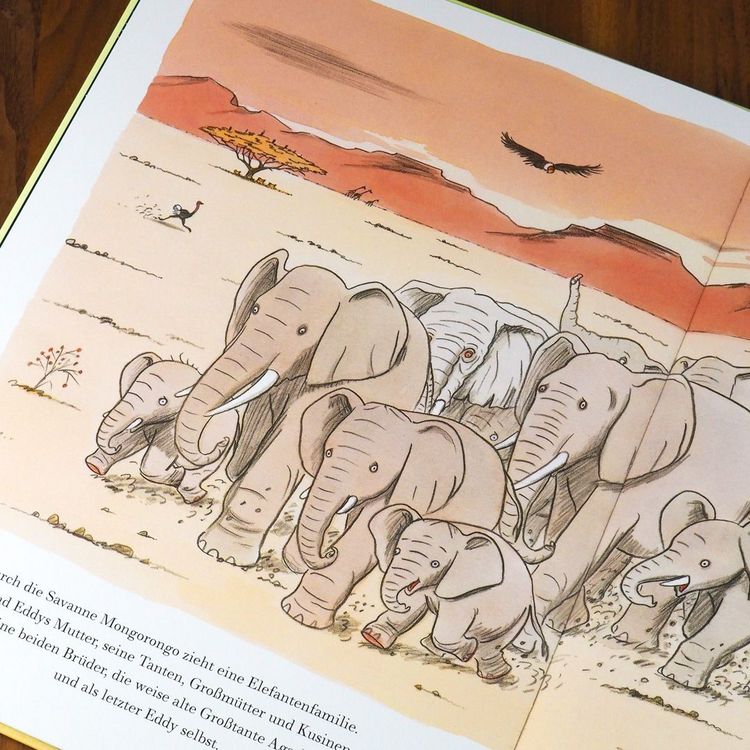 Produktbild: Eddy, der Elefant, der lieber klein bleiben wollte