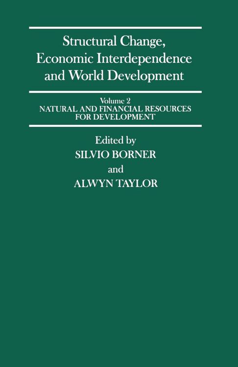 Produktbild: Structural Change, Economic Interdependence and World Development