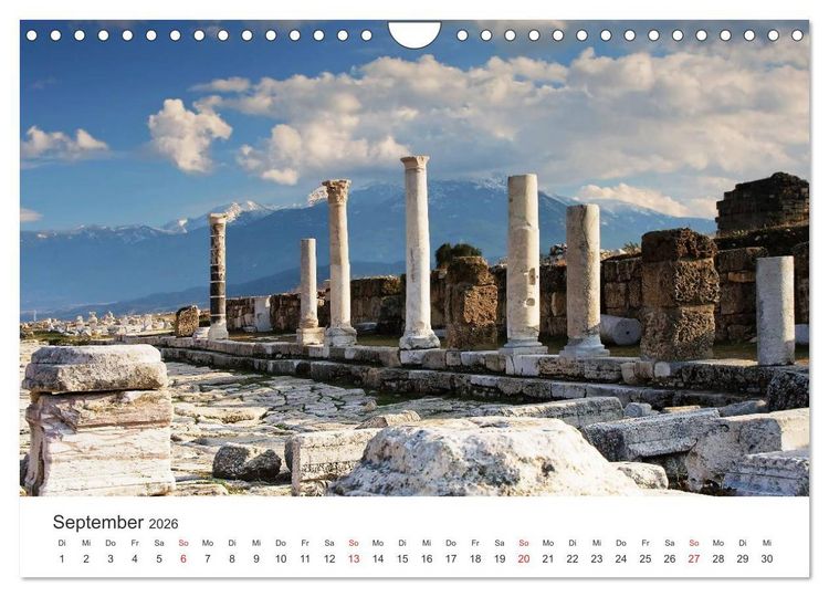 Produktbild: T&uuml;rkei-Impressionen (Wandkalender 2026 DIN A4 quer), CALVENDO Monatskalender