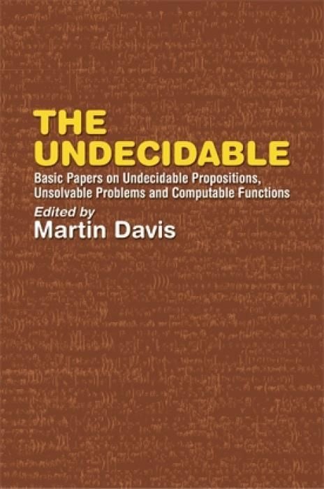 Produktbild: The Undecidable