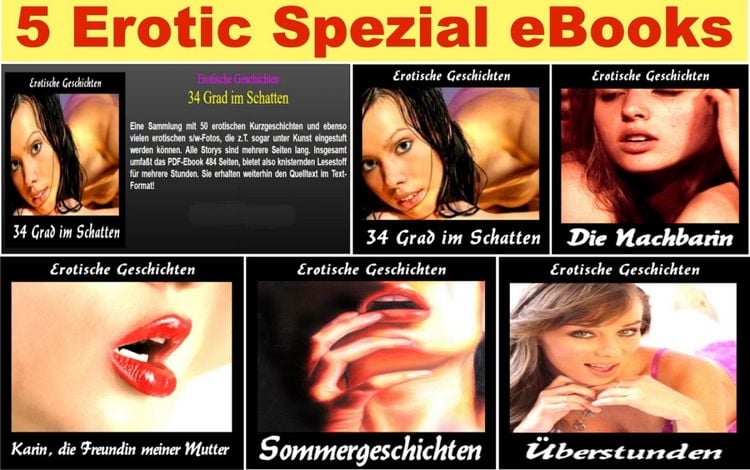 Produktbild: 5 EROTIC SPEZIAL EBOOKS PAKET. Erotische Geschichten Spezial - 5 Hochspannende erotische Geschichten.