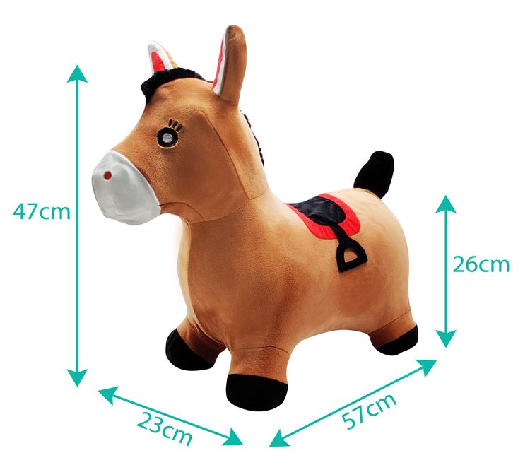 Produktbild: Aufblasbares springendes Einhorn