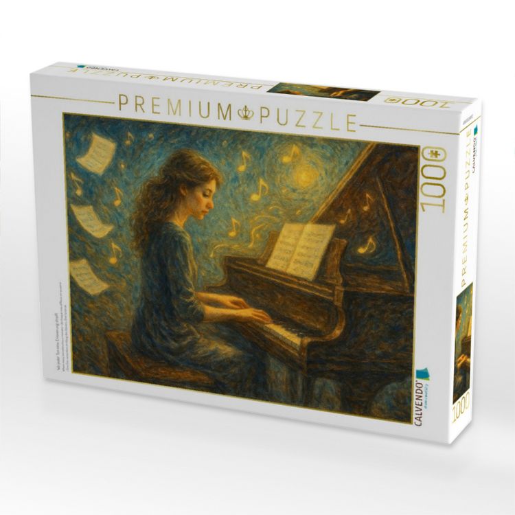 Produktbild: CALVENDO Puzzle Wo jeder Ton eine Erinnerung streift | 1000 Teile Lege-Gr&ouml;&szlig;e 64x48cm Foto-Puzzle f&uuml;r gl&uuml;ckliche Stunden
