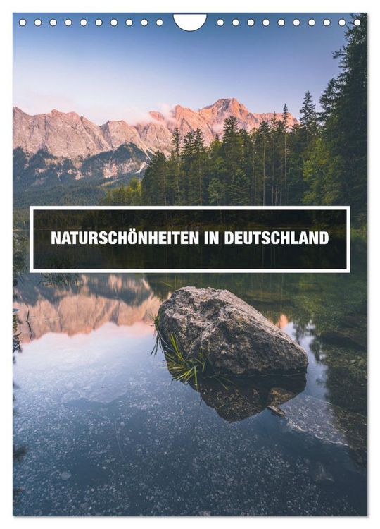 Produktbild: Natursch&ouml;nheiten in Deutschland (Wandkalender 2026 DIN A4 hoch), CALVENDO Monatskalender