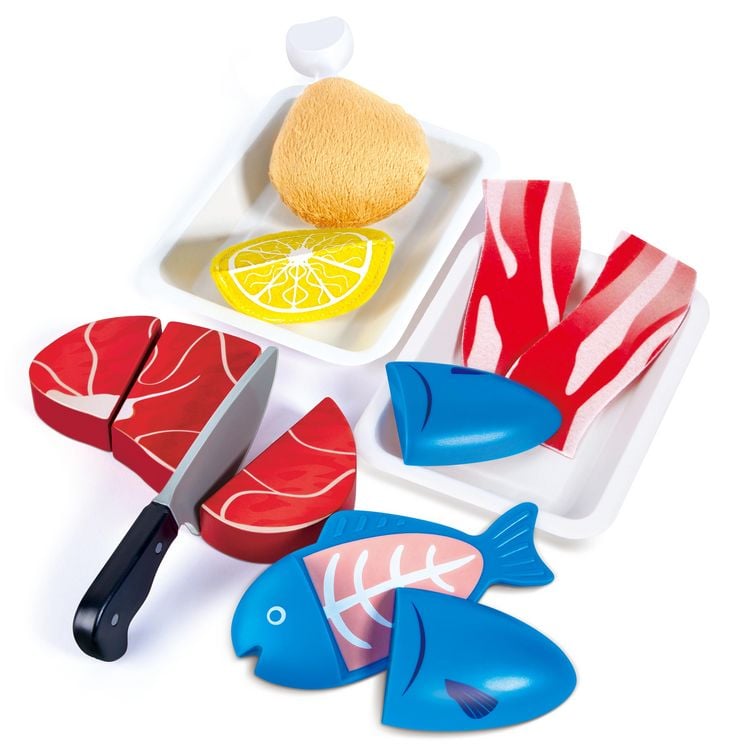 Produktbild: Hape - Fisch & Fleisch Set