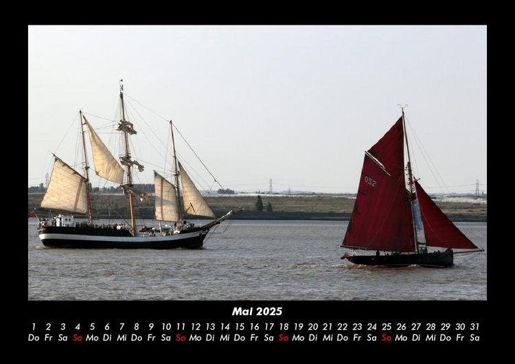 Produktbild: Segelboote 2025 Fotokalender DIN A3