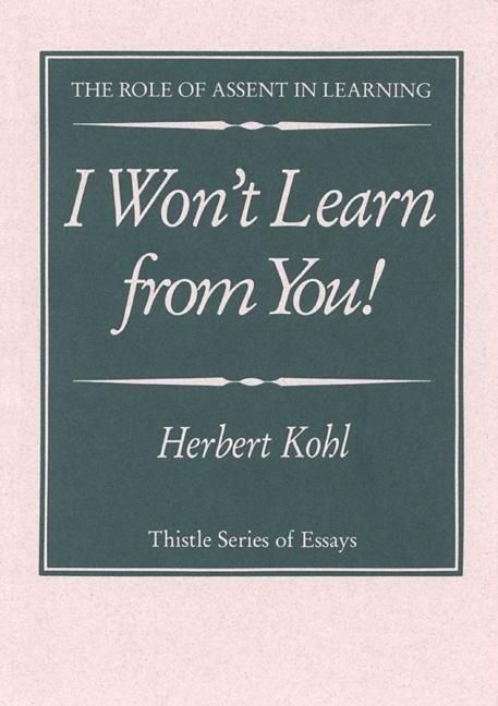 Produktbild: I Won't Learn from You!