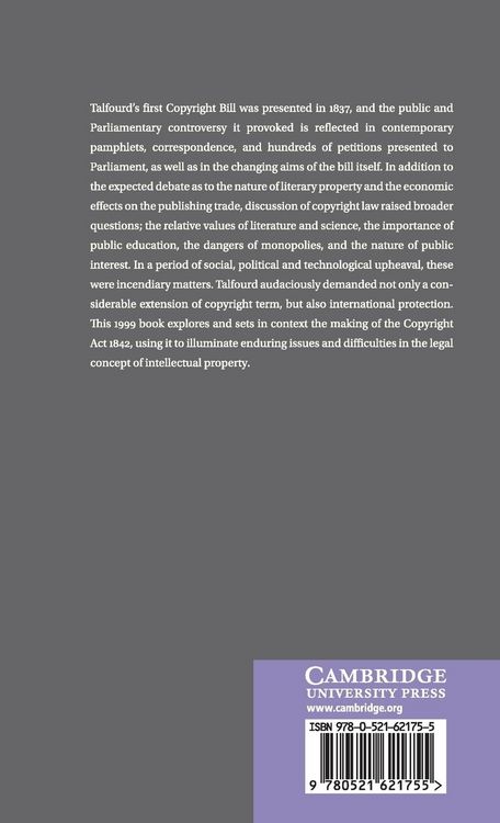 Produktbild: Literary Copyright Reform in Early Victorian England