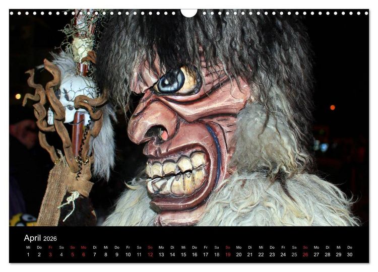 Produktbild: Perchten 2026 (Wandkalender 2026 DIN A3 quer), CALVENDO Monatskalender