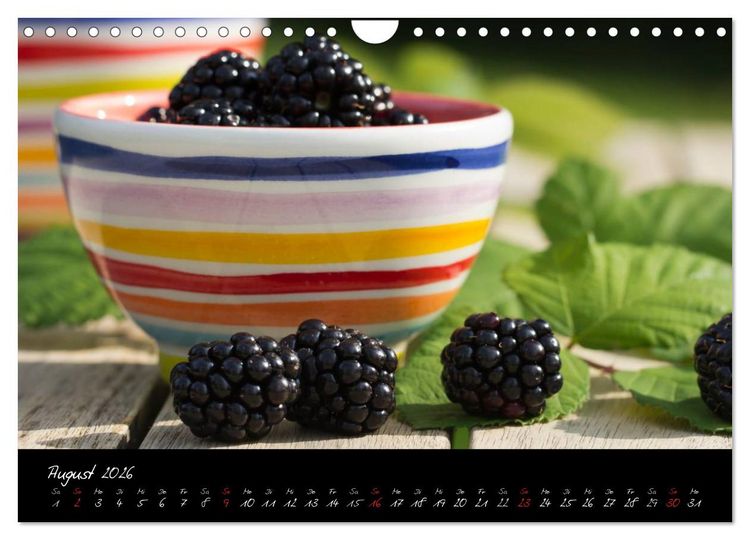 Produktbild: Food-Fotografie (Wandkalender 2026 DIN A4 quer), CALVENDO Monatskalender