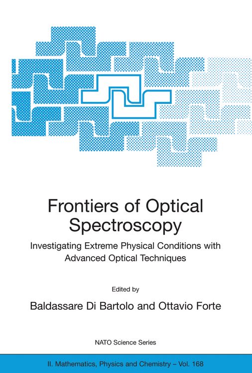 Produktbild: Frontiers of Optical Spectroscopy