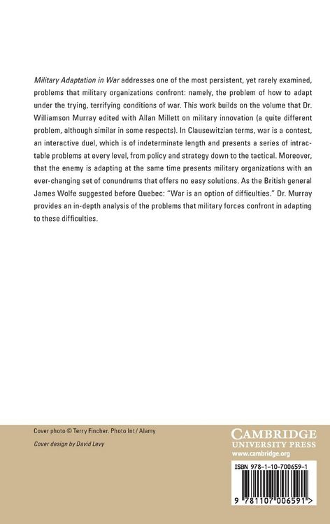 Produktbild: Military Adaptation in War
