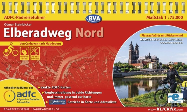 Produktbild: BVA ADFC Radreisef&uuml;hrer Elberadweg Nord